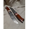 БЛИЗНЮК авторський ніж ручної роботи майстра Leo Knife, сталь - n690 в нержавіючому дамаску, 60 HRC, купити замовити в Україні